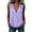Purple, variant on WRFWUL Womens Cotton Linen Tank Tops Deep V Neck Sleeveless Pleated Vest Loose Fit Solid Summer Casual Tank Shirts