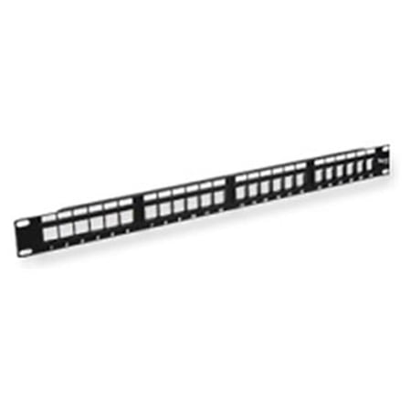 Patchpanel Blank Hd 24Port 1Rms - Black price history on PriceWatchPro