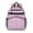 White Cow Heart, variant on Light Blue Cow Coffee Pattern Backpack for School,Cute School Bag,Schoolbag with Adjustable Shoulder Straps & Padded Back,15.25"x11.5"x5.25"