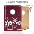 thumbnail image 6 of YouTheFan NCAA Mississippi State Bulldogs 2' x 3' Cornhole Game, 6 of 6