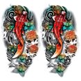 thumbnail image 1 of Pegatinas de tatuaje 2 piezas 148 x 210 mm DQrwqpou Libre de BPA, 1 of 1