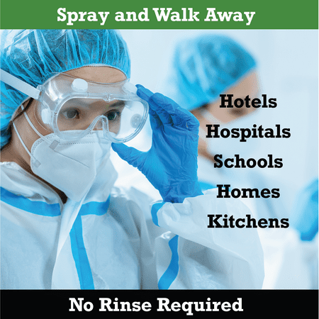 SNiPER Hospital Disinfectant All-Purpose Cleaner, Set Of 4 Ounce Spray, 32 Ounce Spray & 1 Gallon Bottle