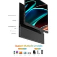 thumbnail image 5 of Monitor portátil WGK de 14 pulgadas FHD1200P ultradelgado para monitor portátil, USB-C HDMI Plug&Play, monitor externo 100% SRGB, pantalla extensora de altavoces duales. con Smart Cover para computado, 5 of 5