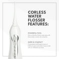 thumbnail image 3 of ToiletTree Products Poseidon Rechargeable Water Flosser with XL Tank - High-Quality Oral Irrigator with Standard and XL Water Tank - Dental Water Flosser to Support Oral Health and Fight Bad Breath, 3 of 7