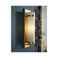 thumbnail image 2 of Hartwick Collection Satin Brass One-Light Wall Sconce, 2 of 12