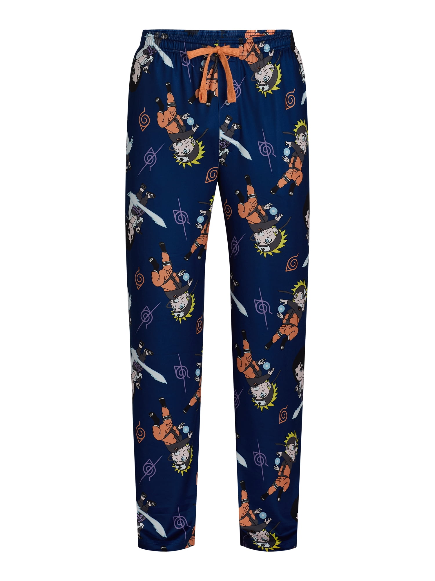 Naruto Men's Pajamas Sleep Pants, Sizes S-3XL