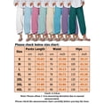 thumbnail image 2 of Frontwalk Wide Leg Capri Yoga Pants for Women Loose Casual Harem Cropped Baggy Pants with Pocket, 2 of 3