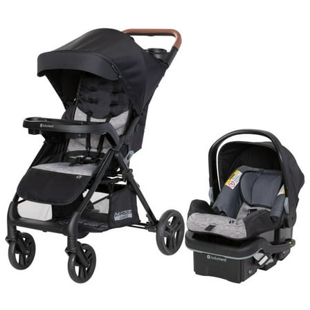 Baby Trend Passport Cargo Travel System with EZ-Lift PLUS Infant Car Seat - Black Bamboo