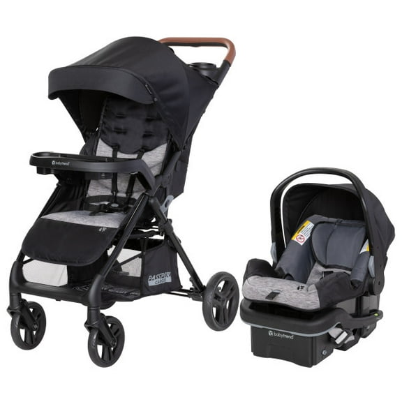 Baby Trend Passport Cargo Travel System (with EZ-Lift™ PLUS Infant Car Seat) - Black Bamboo