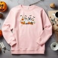 thumbnail image 4 of Halloween Dog Sweatshirt Gift for K9 Lover Halloween Sweater Happy Retro Spooky Season Ghost Hoodie This is Boo Sheet Funny Vet Tech Present, 4 of 6
