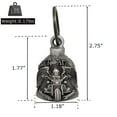 thumbnail image 2 of Dream Apparel 【2Pack】Motorcycle Bells for Biker Good Luck Riding Bells with Hanger Motorcycle Accessory or Keychain for Luck, 2 of 5