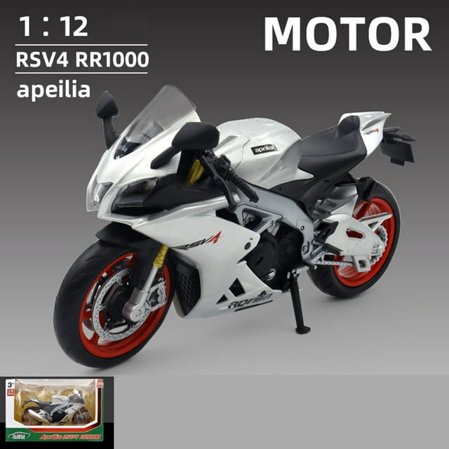 Compatible For Gsx Aprilia Rsv4 1/12 Alloy Motorcycle Model Toy Simulation Car Model Ornaments For Children Gifts