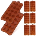 thumbnail image 3 of 6 moldes de silicona para chocolate, moldes para hornear con forma de hoja de arce, moldes para dulces y herramientas para hornear., 3 of 7