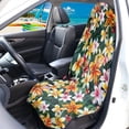 thumbnail image 2 of Uorisanigo Tropical Flower Car Seat Cover Protector Easy to Install Waterproof Soft Auto Seat Covers Anti-Slip Front Car Seat Covers Universal Fit Most Cars Women Men, 2 of 6