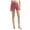Pink, variant on COMVALUE Biker Shorts 6" - High Waisted Workout Running Volleyball Spandex Yoga Womens Navy XL