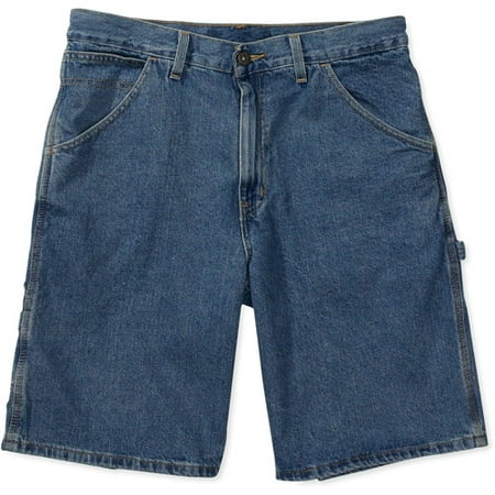 Big Men's Denim Cargo Shorts