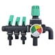 thumbnail image 2 of Válvula De Control De Agua De 3 Vías, Divisor De Agua De 3 Vías ABS, Divisor De Agua De 9 X 3,9 X 6,3 Pulgadas, Para Porche Delantero De Jardín Mgaxyff Water Splitter, 2 of 8