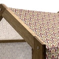 thumbnail image 4 of African Pet House, Composition of Triangles of Many Sizes Ornamental Motifs from Oriental Cultures, Outdoor & Indoor Portable Dog Kennel with Pillow and Cover, 5 Sizes, Multicolor, by Ambesonne, 4 of 4