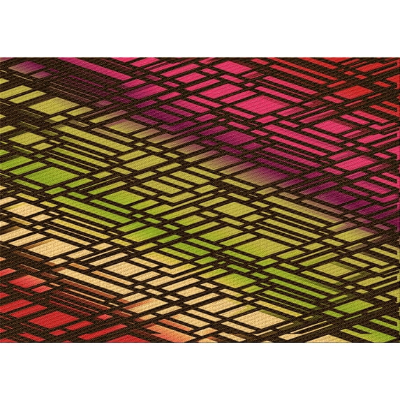 Ahgly Company Machine Washable Indoor Rectangle Transitional Dark Scarlet Red Area Rugs, 8' x 12'