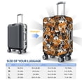 thumbnail image 2 of Travel Luggage Cover Protector - Dogs Different Breeds Anti-Scratch Suitcase Covers Fits 18-32 Inch Luggage, 2 of 5