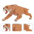 thumbnail image 5 of Animal Figurine Simulated Desktop Decoration Mammoth Megalodon Dire Wolf Ancient Animals Model Sculpture Educational Toys For Home Play Banmo, 5 of 5