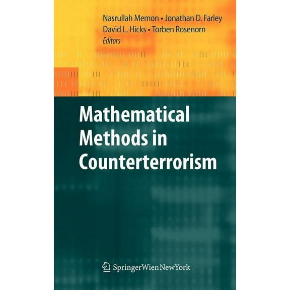 Mathematical Methods in Counterterrorism, (Hardcover)