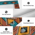 thumbnail image 5 of Aztec Southwest Outdoor Rug 5x8 Ft, Non Slip Washable Area Rug, Boho Tribe Brown Geometric Patio Rugs Carpet Runner, Large Floor Mat for Indoor/Outdoor Deck Porch Camping, 5 of 8