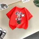 thumbnail image 3 of Linda camiseta informal de Disney Mickey Minnie para niños, camisetas de moda de verano para niñas, camiseta de cuello redondo para niños, camiseta de manga corta para niños, 3 of 5