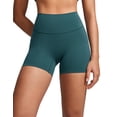 thumbnail image 1 of Shorts INGIA Cintura Alta Sin Costura Frontal 4" Verde Talla L, 1 of 6
