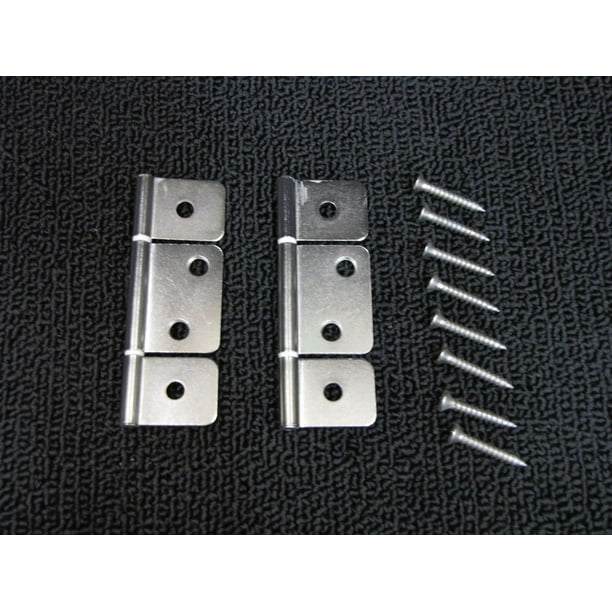 Mobile Home RV Parts Interior Door Hinges 6 pack nonmortise Satin