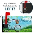 thumbnail image 2 of Spring Mailbox Covers Magnetic Colorful Flowers Leaf Mailbox Cover Standard Size 18 X 21 Inch Spring/Summer Holiday Welcome Mailbox Wrap Post Letter Box Cover Decorative for Home Outdoor Garden, 2 of 6
