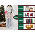 thumbnail image 5 of BOOHIT Christmas Gift Baskets Family Empty Women Hamper Cute Storage Bin Holiday Decor (Dance Gnome), 5 of 7