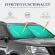thumbnail image 4 of Fotbe Turquoise Light Blue Juego de 2 Piezas de Parasoles para Parabrisas | Bloqueador Solar para Auto | Accesorios Plegables para Protección Solar Interior-Large, 4 of 6