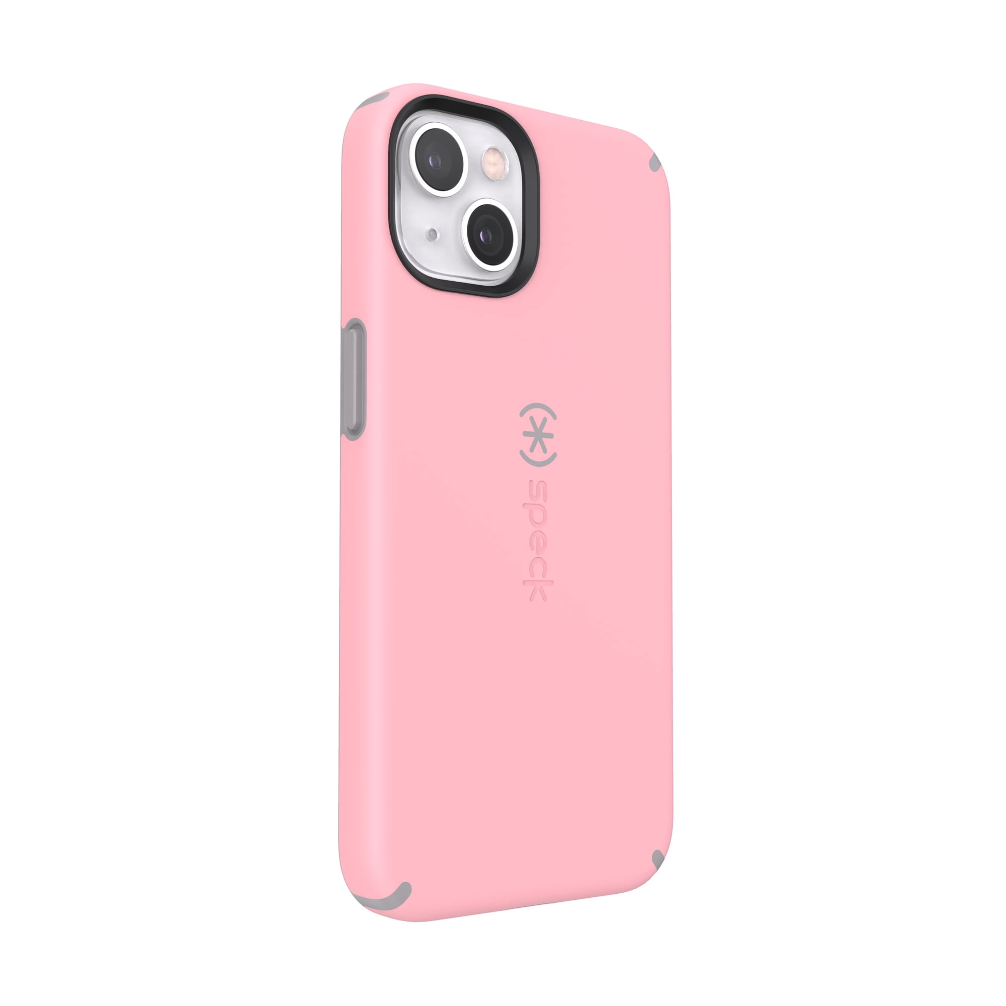 Speck Candyshell Pro for iPhone 13 Phone Case in Rosy Pink and Cathedral Gray