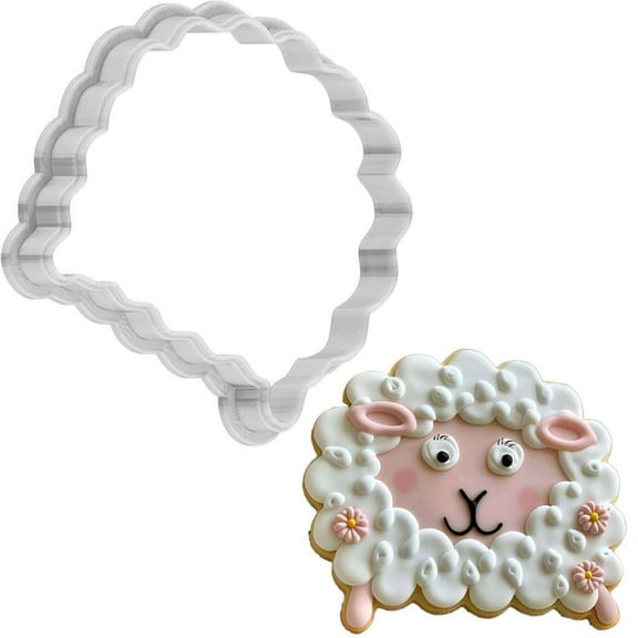 Sheep Cookie Cutter 4 Inch Made in USA by WONDERTORY