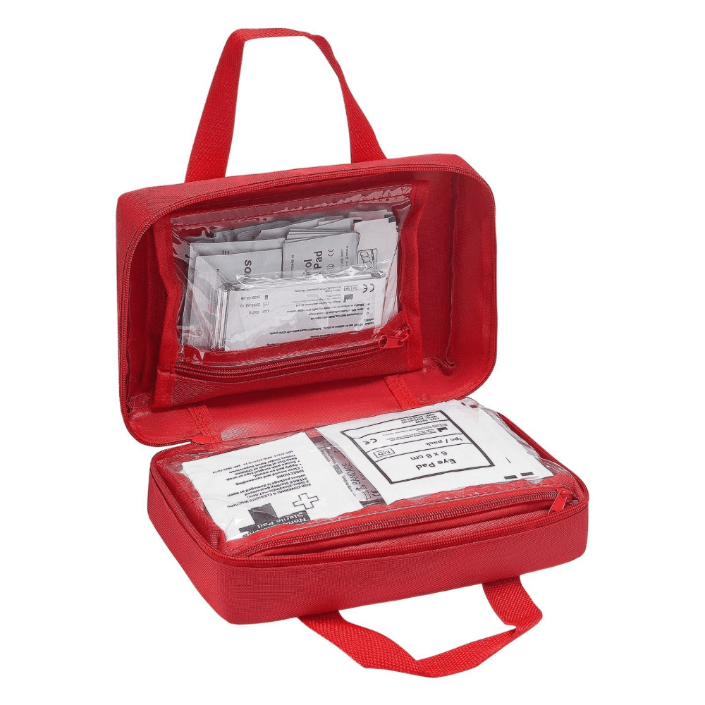 First Aid Kit 500 Pieces, Large Survival Bag - Emergency Medical Supplies for Home, Car, Travel, Outdoor Adventures
