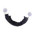 thumbnail image 4 of Gecko Hammock 33x17cm Small Pets Platform Breathable Reptile Lounger Hanging Bed black mesh, 4 of 9