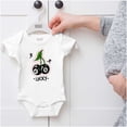 thumbnail image 5 of Lucky 8 Ball Cherries Billiards Romper Boys or Girls Infant Baby Brisco Brands NB, 5 of 6