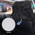 thumbnail image 5 of Garronmavis Leopard Cat Print Front Car Seat Towel Cover 1 PC Stain Resistant Non-Slip with Storage Bag Universal Fit for Cars SUV Truck Sedan Van Vehicle Seat Protector, 5 of 9