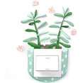 thumbnail image 1 of 1PC Succulent Plants Power Outlet Stickers Cute Cartoon Power Outlet Stickers Removable Switch Stickers Decorative Wall Stickers, 1 of 4