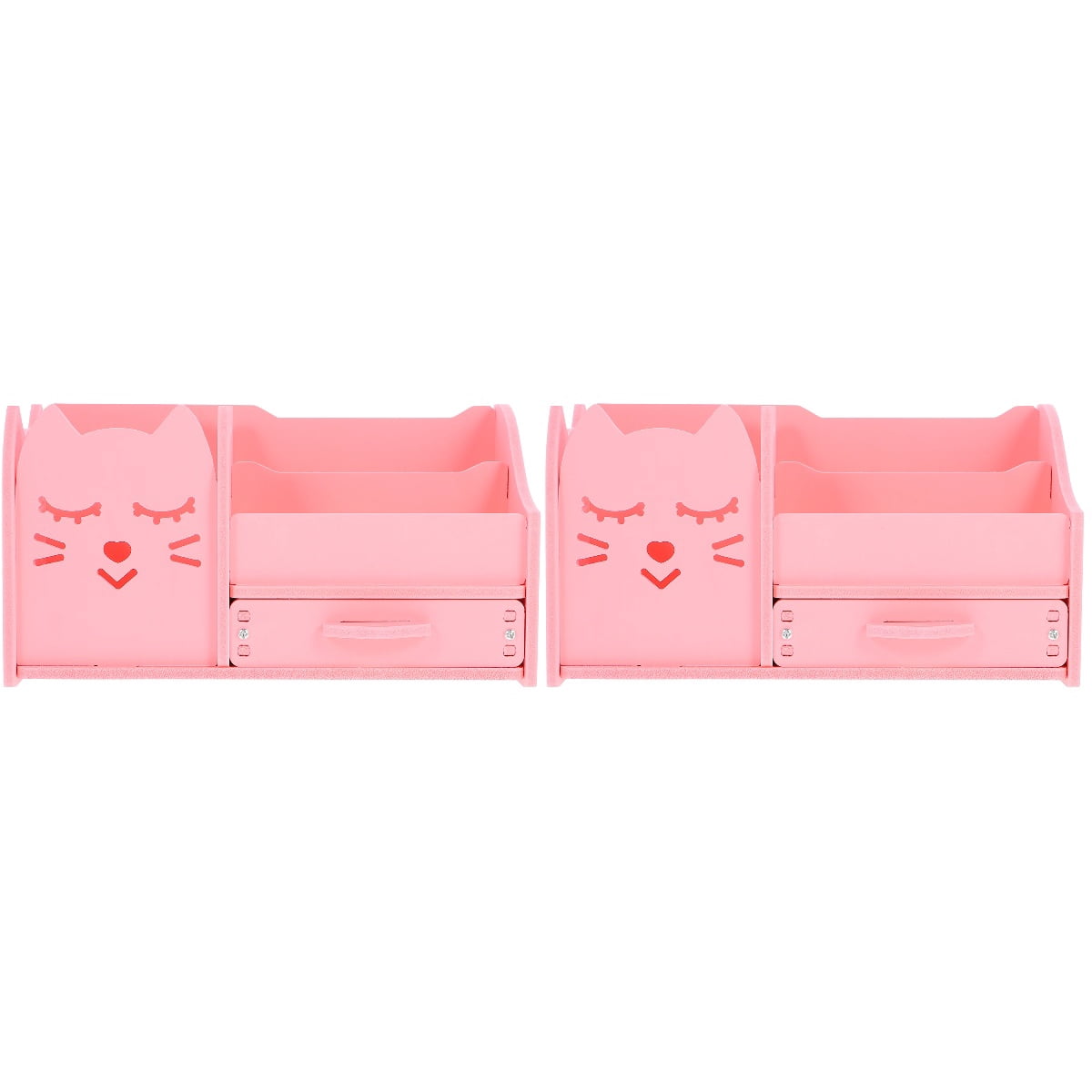 unbranded 2 Sets  Convenient Pencil Holder Office Pencil Organizer Household Desk Organizer Study Accessory