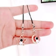 thumbnail image 3 of Osdhezcn Trendy Moon/Star Astronaut Keychain Versatile Alloy Keyring Pendant Space Themed Key Rings Couples Keyrings Accessory, 3 of 11