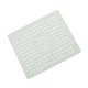 thumbnail image 2 of Alfombrilla para fregadero plegable antideslizante compacta multiusos para escurridor de vajilla Rectángulo blanco, 2 of 9