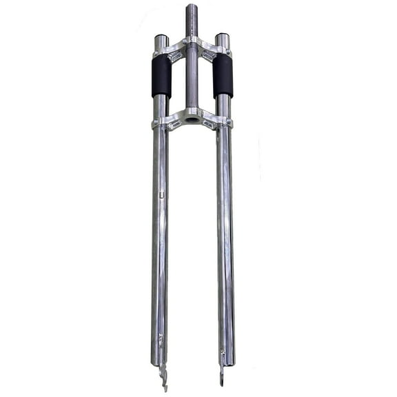 CDH 26" Bike Fork 1" Threaded Triple Tree Non Suspension Bicycle Fork 26x3.5 Tire