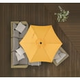 thumbnail image 3 of Mainstays 7.5ft Yellow Market Patio Umbrella, Push-Up, 3-Angle Tilt, 3 of 7