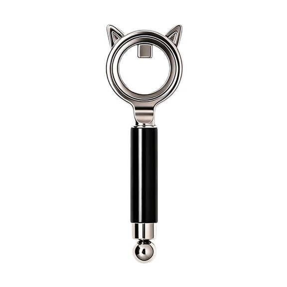 Double-Headed Cat Ear Nail Art Magnet for Instant Circular Cat-Eye Gel Designs, Compact and Travel-Friendly for Home or Salon Use