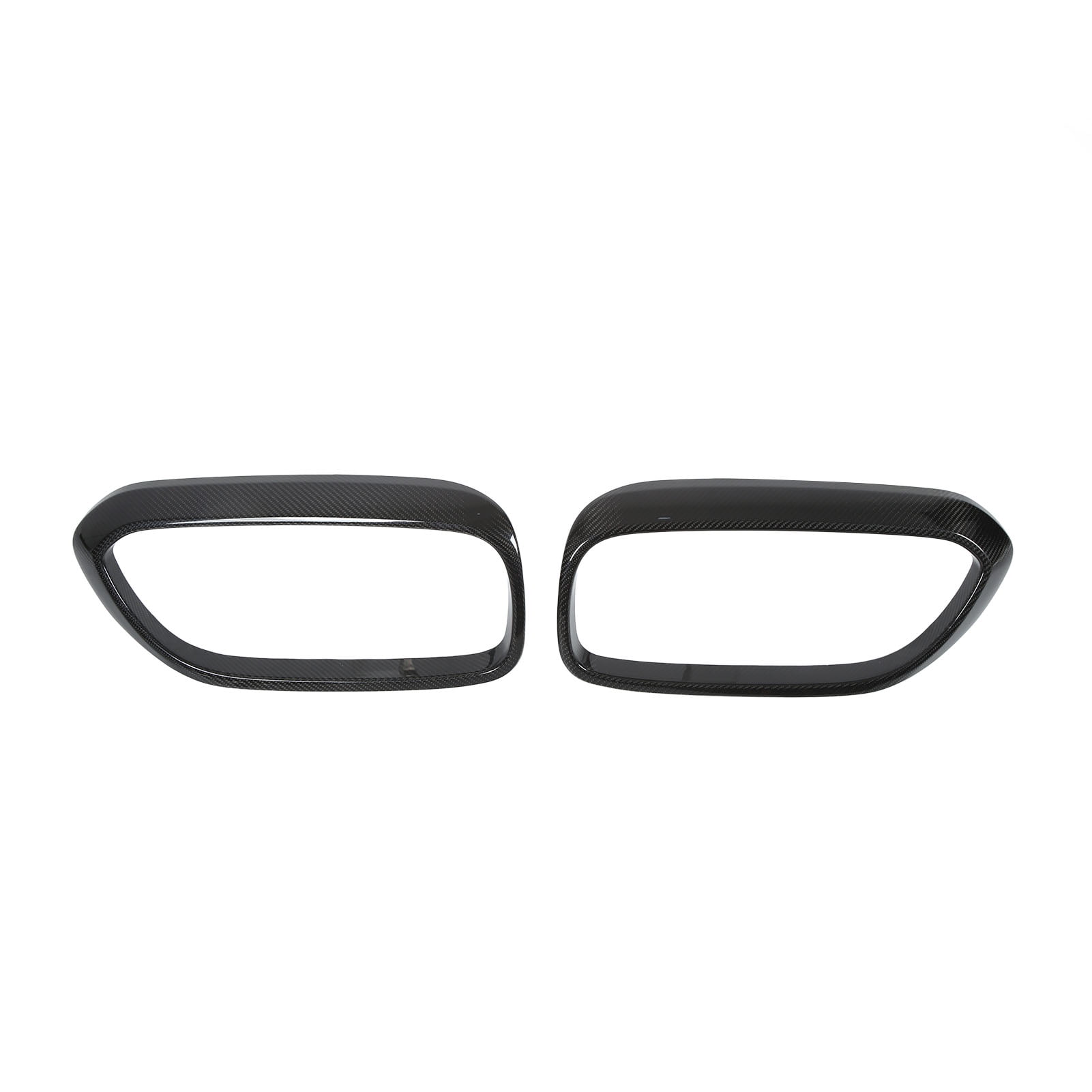 Front Grill Surround, Front Grille Trim Carbon Fiber For Car