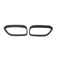 thumbnail image 2 of Front Grill Surround, Front Grille Ring Trim  Carbon Fiber Modification Gloss Black  For Car, 2 of 8