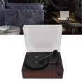 thumbnail image 4 of Vinyl Record Player BT Turntable, Record Player Natural Wood Retro With Cover For IOS For Tablets For, 4 of 8
