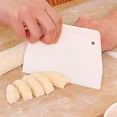 thumbnail image 4 of 7 Pcs Plaques de Raclage en Plastique pour Gâteaux, Lames de Pâtisserie Multifonctions, Gadgets de Cuisine, Outils de Cuisson, 4 of 8